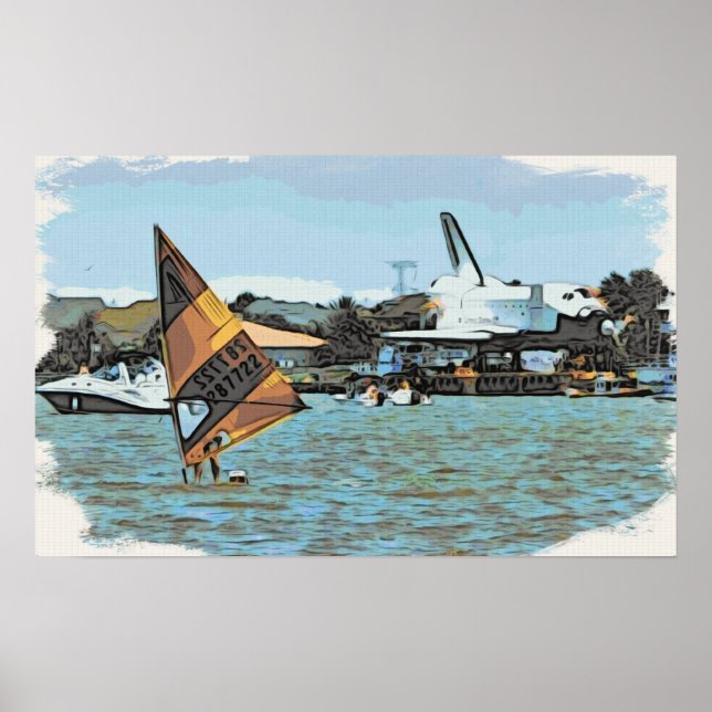 Explorer water series #1 poster (Front)