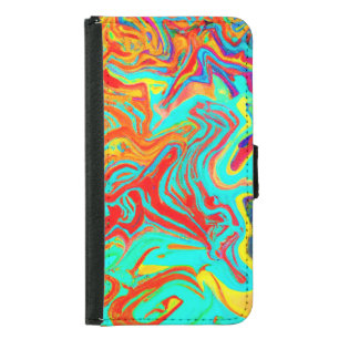 Exploring Abstract Design Concepts Samsung Galaxy S5 Wallet Case