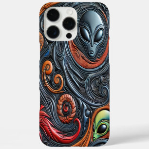 Exploring Alien Artistry Mysteries iPhone 16 Pro Max Case