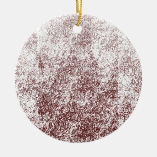 Exploring Burgundy and White Patterns for Home Dec Ceramic Ornament