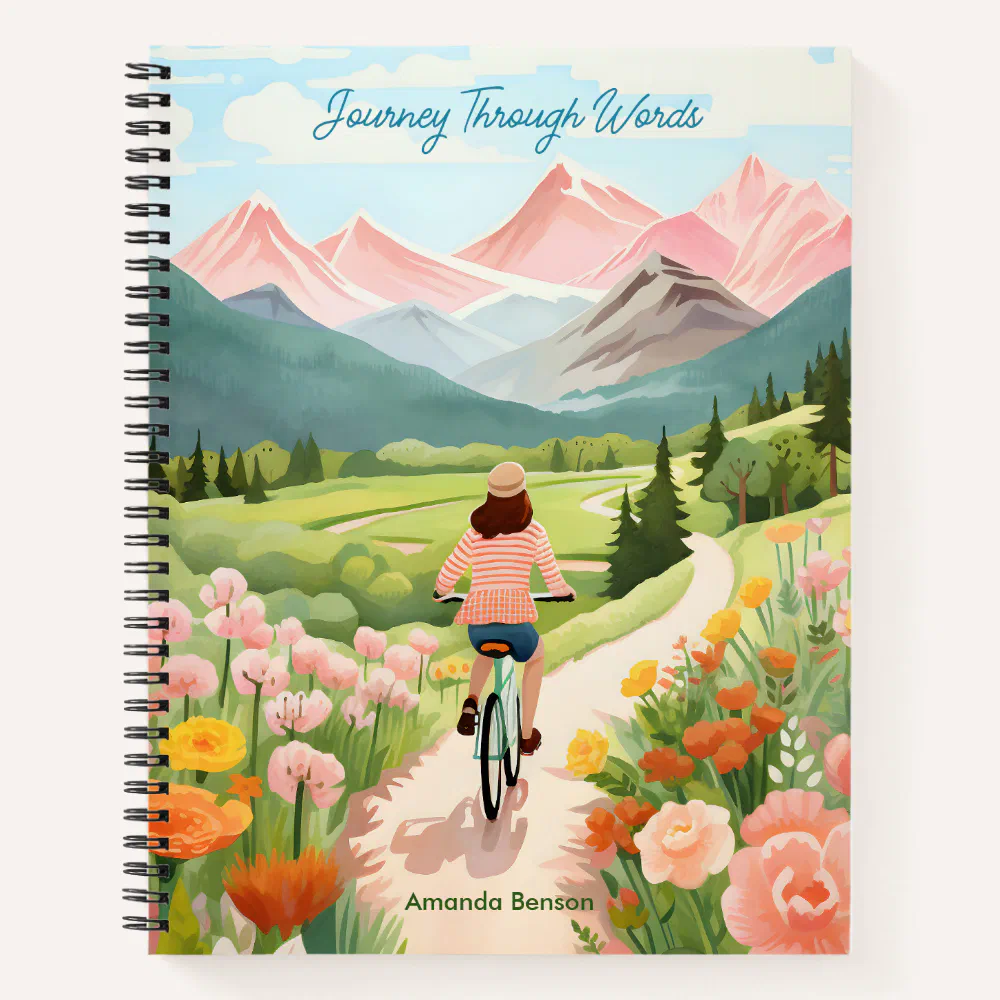 Exploring Countryside Watercolor Painting Notebook