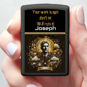 Exploring Data Landscapes With a Visionary Mind Zippo Lighter