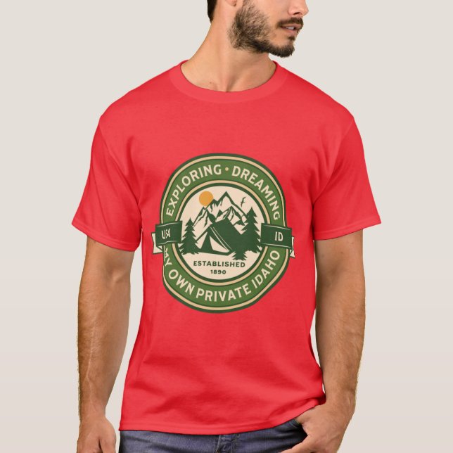 Exploring Dreaming My Own Private Idaho Oversized T-Shirt (Front)