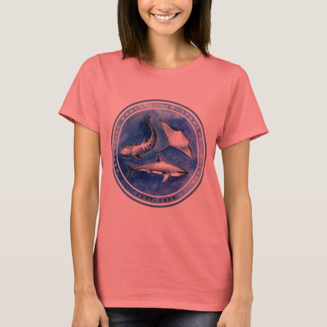 Exploring Earth, Elasmobranchs and Culture T-Shirt (Front)