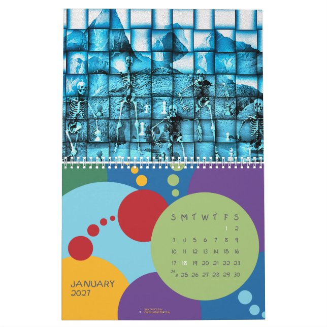 Exploring Imagination Calendar (Jan 2027)