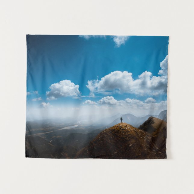 Exploring new heights tapestry (Front (Horizontal))
