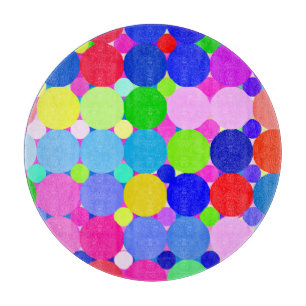 Exploring Our Stylish Colorful Patterns Art Cutting Board