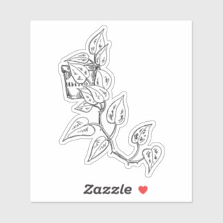 Exploring Pothos Sticker