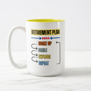Exploring - Retirement Plan 2024 Mug