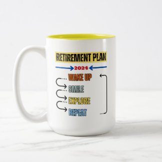 Exploring - Retirement Plan 2024 Mug