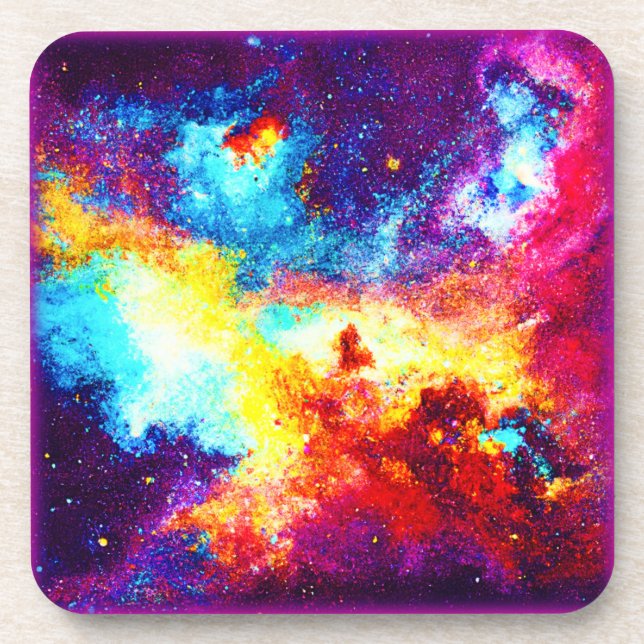 Exploring the Brightest Nebulae. Buy Now Beverage Coaster (Front)