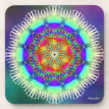 Exploring The Continuum Drink Coaster by Lahrinda at Zazzle