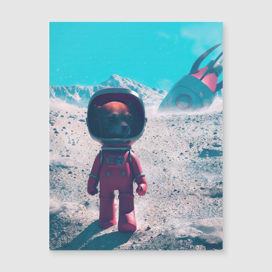 Exploring the Desolate Planet (Front)
