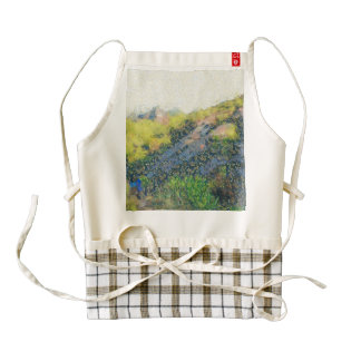 Exploring the hills zazzle HEART apron