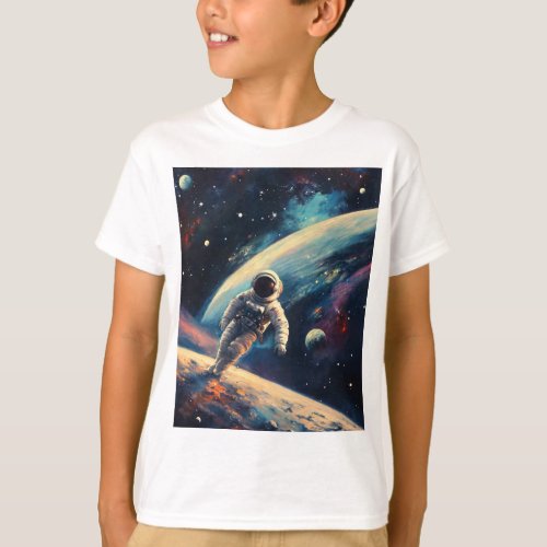Exploring the Vastness of Space T_Shirt