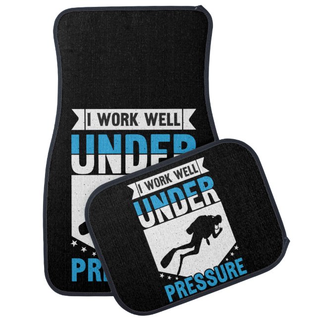 Exploring the Vibrant Depths of the Ocean World Car Floor Mat (Set)