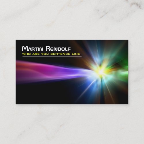explosion business card