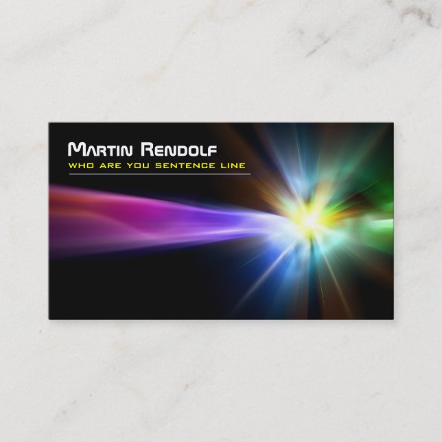 explosion business card (Front)