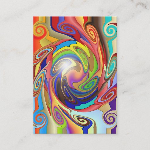 Customizable Explosion Business Card