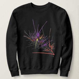 Explosion Colorful Abstract Tribal Tattoo Art Sweatshirt