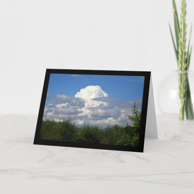 Explosion of Clouds Card (Front)
