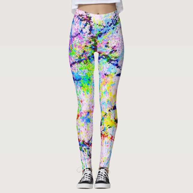 Explosion of colors leggings (Front)