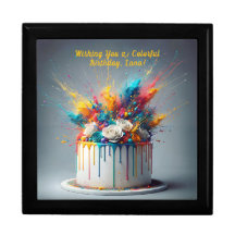 Explosion of Joy – Happy Birthday Cake