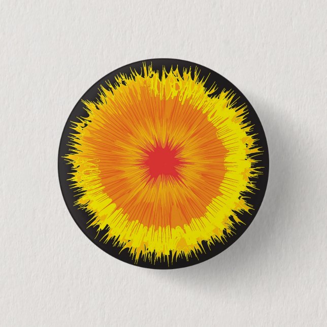 Explosion Pinback Button (Front)