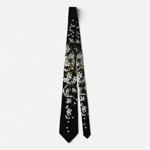explosions in slow motion flower neck tie