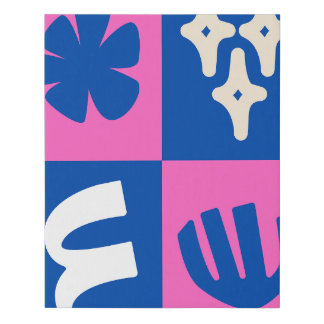 Explosive Abstract Fantasies Faux Canvas Print