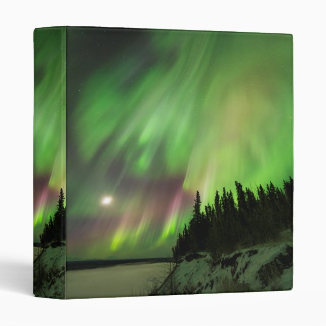 Explosive Aurora 3 Ring Binder (Front/Spine)