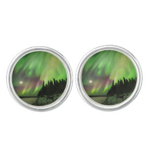 Explosive Aurora Cufflinks