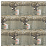 Explosive Bald Eagle Fabric