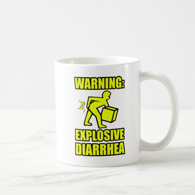 Explosive Diarrhea Coffee Mug (Right)