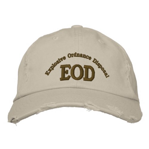 Explosive Ordnance Disposal EOD Embroidered Baseball Cap