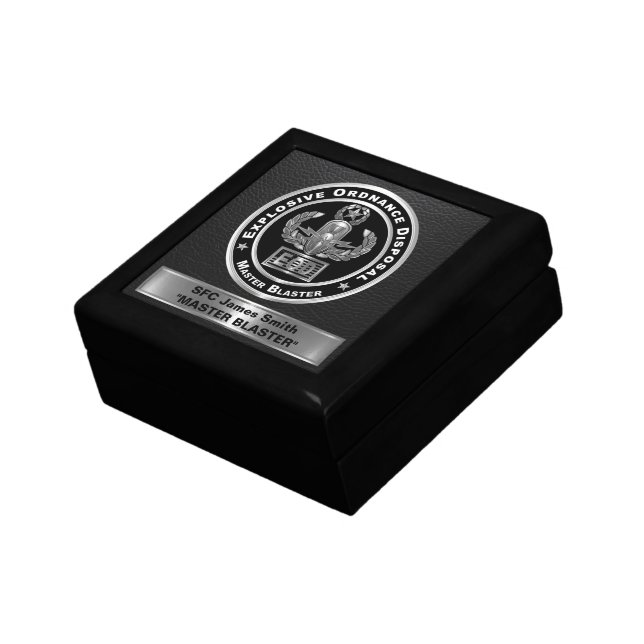 Explosive Ordnance Disposal (EOD)   Gift Box (Side)