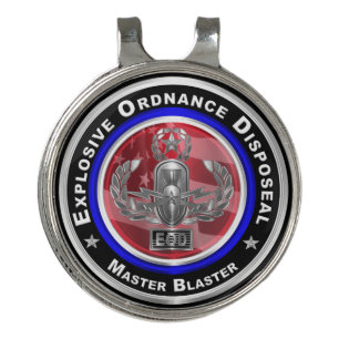 Explosive Ordnance Disposal (EOD) Golf Hat Clip