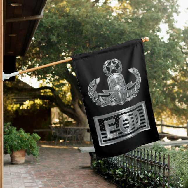 Explosive Ordnance Disposal (EOD)  House Flag (In SItu)