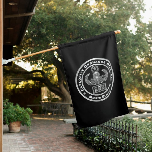 Explosive Ordnance Disposal (EOD)  House Flag (In SItu)