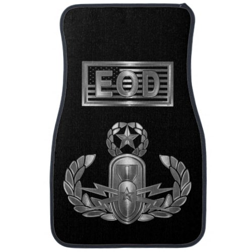 Explosive Ordnance Disposal EOD Master Blaster Car Floor Mat