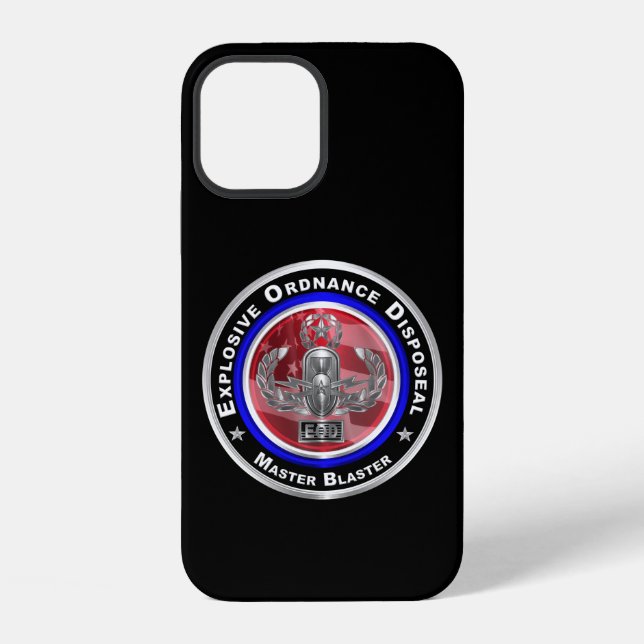 Explosive Ordnance Disposal (EOD) Master Blaster Iphone Case (Back)