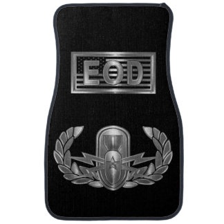 Explosive Ordnance Disposal (EOD) “Senior Badge” Car Floor Mat