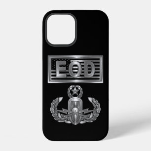 Explosive Ordnance Disposal (EOD) & USA Flag iPhone 12 Case
