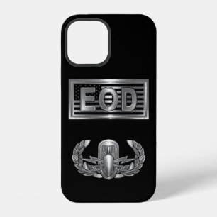 Explosive Ordnance Disposal (EOD) & USA Flag iPhone 12 Case