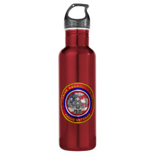 Explosive Ordnance Disposal (EOD) Veteran Stainless Steel Water Bottle
