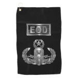 Explosive Ordnance Disposal “Master Blaster” Golf Towel Explosive Ordnance Disposal “Master Blaster” Golf Towel