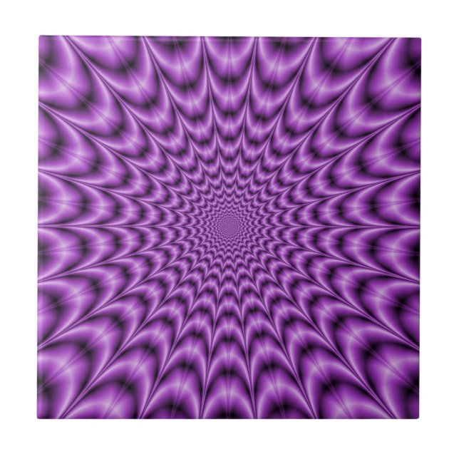 Explosive Web in Purple tile (Front)