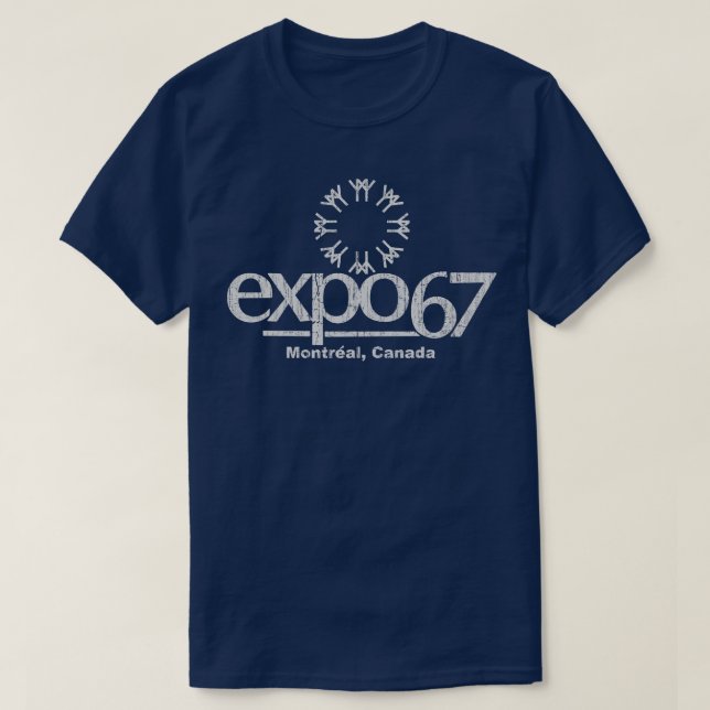 Expo 67 Montreal 1967 T-Shirt (Design Front)