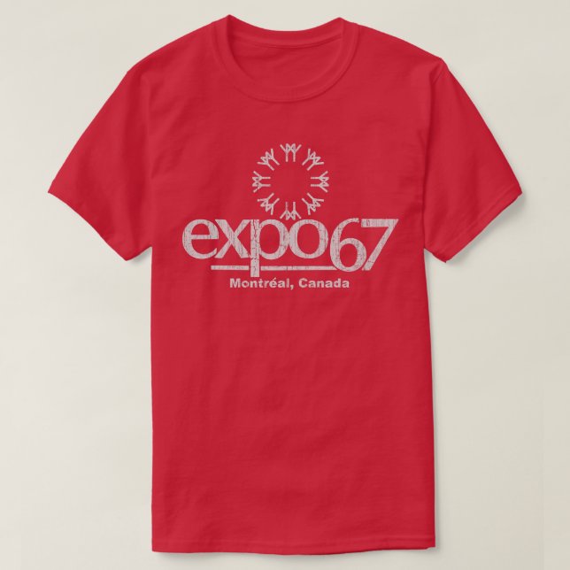Expo 67 Montreal 1967 T-Shirt (Design Front)