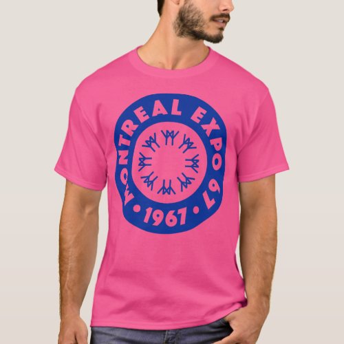 Expo 67 Montreal Worlds Fair Circle Blue
